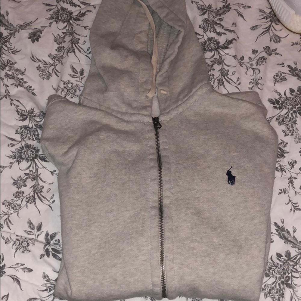 Polo Ralph Lauren grey hoodie